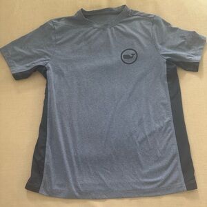 Vineyard Vines Blue Short Sleeve Performance Shirt